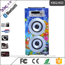 Best selling KBQ-602 10W portable Bluetooth speaker with USB/FM/TF